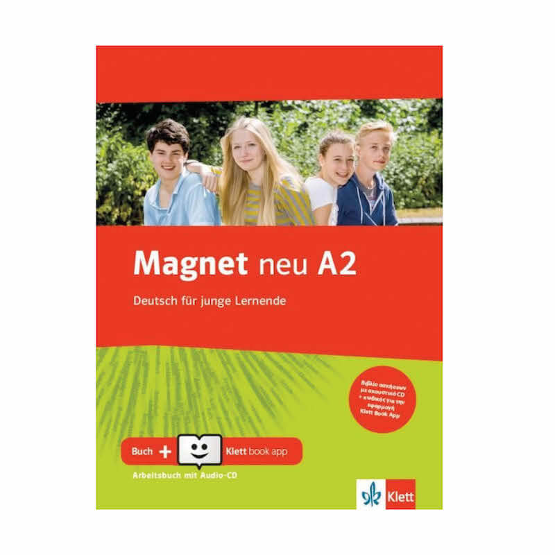GERMAN BOOK MAGNET A2 NEU KURSBUCH CD KLETT BOOK APP 