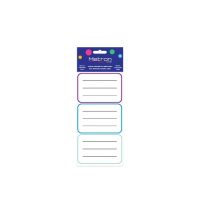 METRON SCHOOL BOOK BLANK LABELS PACK OF 12