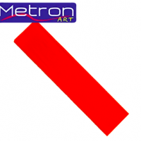 METRON ART ΧΑΡΤΙ ΓΚΟΦΡΕ 0.5x2m 10 ΦΥΛΛΑ - Πορτοκάλι
