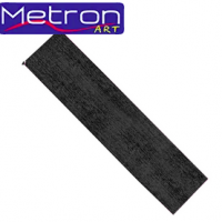 METRON ART ΧΑΡΤΙ ΓΚΟΦΡΕ 0.5x2m 10 ΦΥΛΛΑ - Μαύρο