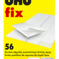 UHU FIX DOUBLE-SIDED ADHESIVE STICKERS 56 PCS