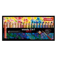 PENCIL CRAYON STABILO WOODY 880 SET 18