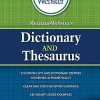MERRIAM-WEBSTER'S DICTIONARY AND THESAURUS (UPDATED EDITION)