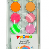 Primo CMP Watercolors 12 Colors (8 metalic, 4 fluo)