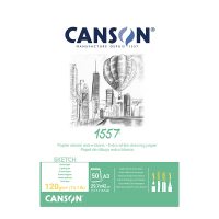 BLOCK CANSON 1557 SKETCH Α3 120gr 50PAGES